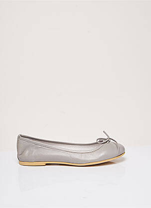 Ballerines type de semelle amortissante talon plat jusqu'à 3cm gris SWEET LEMON femme