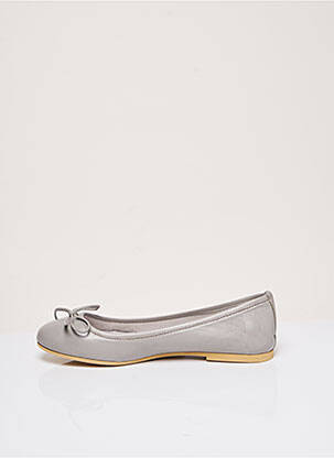 Ballerines type de semelle amortissante talon plat jusqu'à 3cm gris SWEET LEMON femme