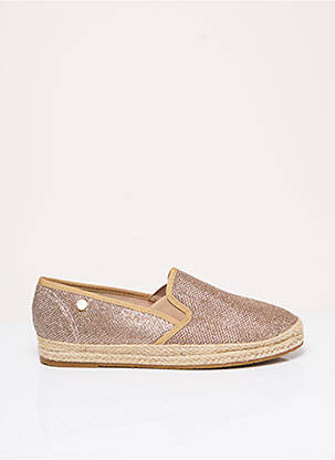 Espadrilles bout rond talon plat jusqu'à 3cm jaune XTI femme