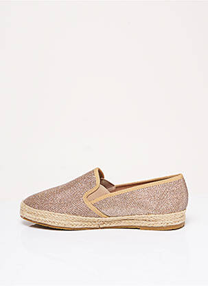 Espadrilles bout rond talon plat jusqu'à 3cm jaune XTI femme