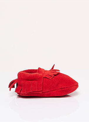 Chaussons/Pantoufles rouge HIPPIE YA pour enfant