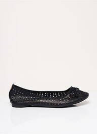 Ballerines matière lisse talon plat jusqu'à 3cm noir MOLLY BRACKEN femme
