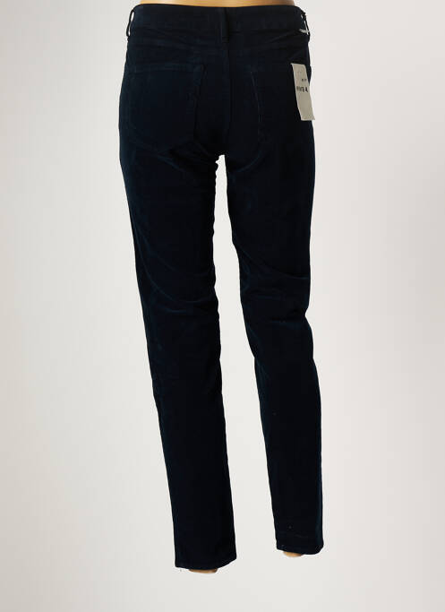 Pantalon slim bleu FIVE pour femme