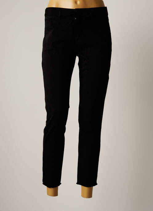 Pantalon chino noir FIVE pour femme