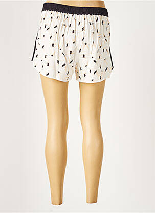 Short taille élastique taille haute blanc PASSIONATA femme