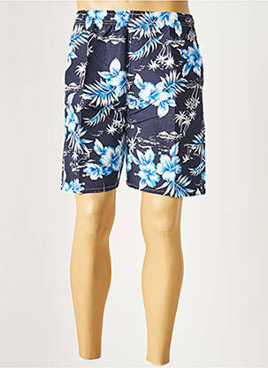 Short de bain imprimé tie and dye bleu LANZANS homme