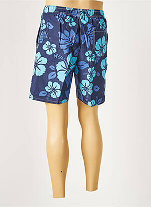 Short de bain imprimé tie and dye bleu LANZANS homme