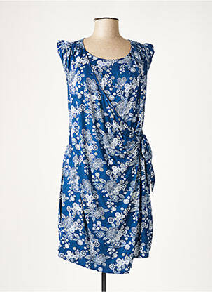 Robe maternité stretch bleu COLLINE femme