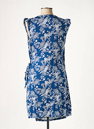 Robe maternité stretch bleu COLLINE femme
