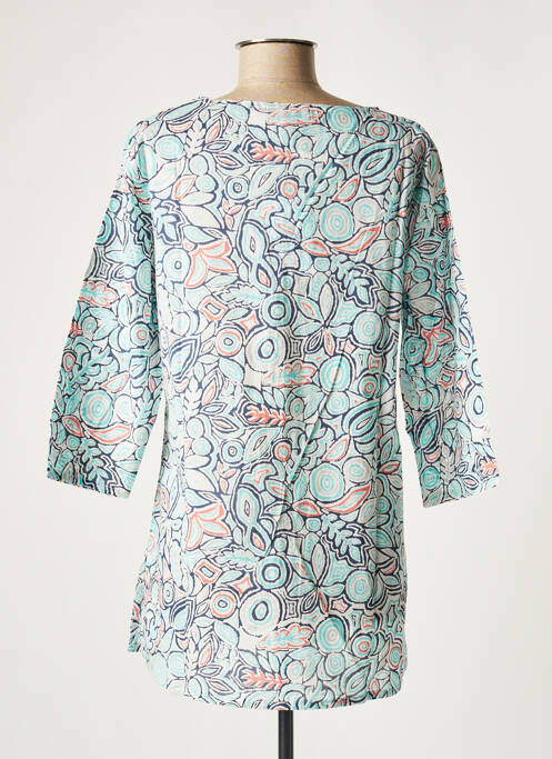 Tunique manches longues bleu LA FIANCEE DU MEKONG pour femme