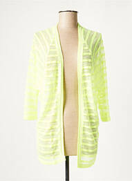 Gilet manches longues resserrée sur le bas jaune O'NEILL femme