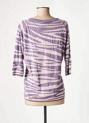 Pull resserrée sur le bas manches 3/4 violet O'NEILL femme