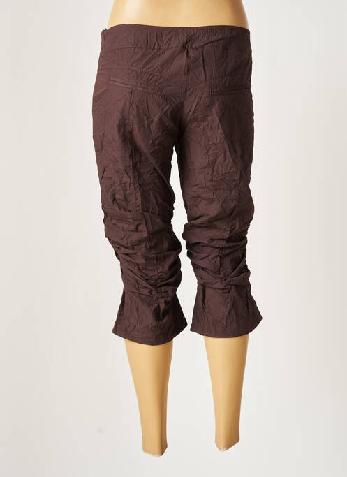 Pantacourt marron VILA pour femme