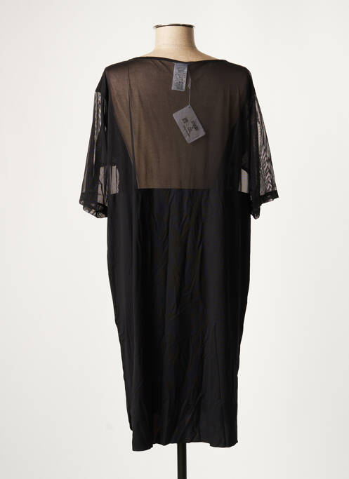 Robe mi-longue noir WOLFORD pour femme