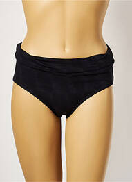 Bas de maillot de bain stretch culotte noir LOU femme