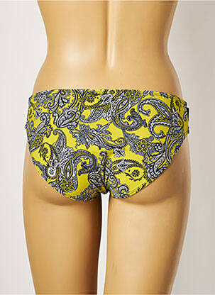 Bas de maillot de bain stretch culotte vert BELCOR femme