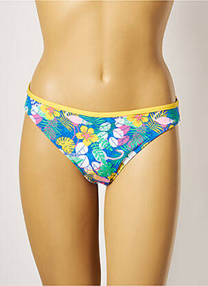 Bas de maillot de bain stretch culotte bleu CHERRY BEACH femme