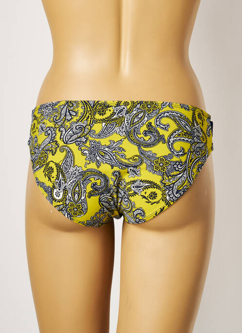Bas de maillot de bain stretch culotte vert BELCOR femme