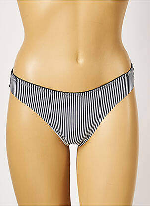 Tanga micro fibres noir ROSA JUNIO femme