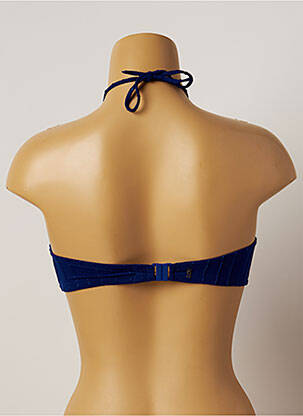 Haut de maillot de bain haut bandeau haut bandeau bleu LOU femme