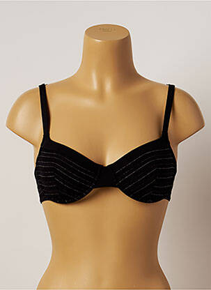 Haut de maillot de bain haut bandeau haut bandeau noir LOU femme