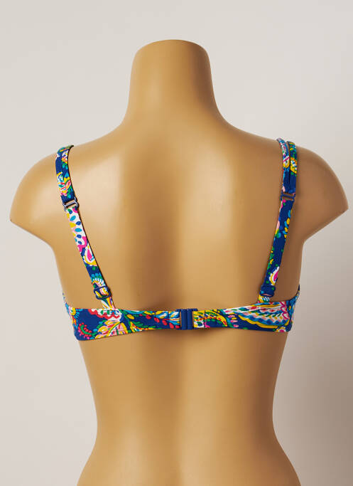 Haut de maillot de bain bleu BELCOR pour femme