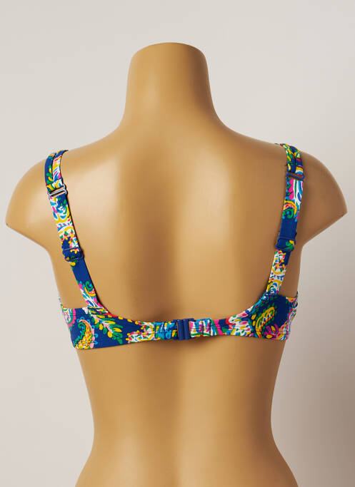 Haut de maillot de bain bleu BELCOR pour femme