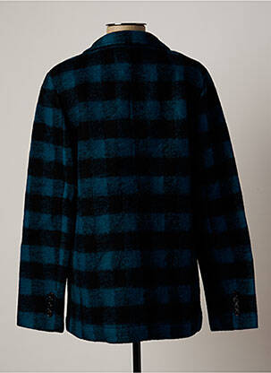 Veste casual col tailleur bleu APRIL 77 femme