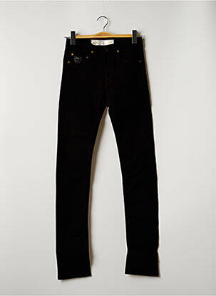 Pantalon slim taille haute taille haute noir APRIL 77 femme