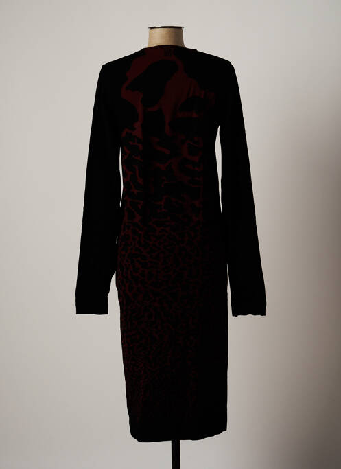 Robe mi-longue marron WOLFORD pour femme