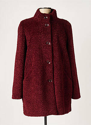 Manteau long rouge FASHION S.A pour femme