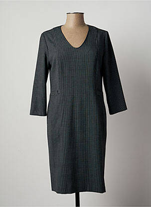 Robe mi-longue manches 3/4 manches 3/4 noir SIGNORELLI femme