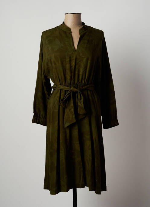 Robe mi-longue vert WHYCI MILANO pour femme