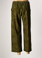 Pantalon 7/8 vert WHYCI MILANO pour femme seconde vue