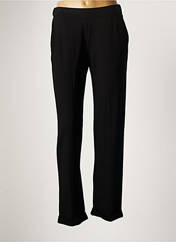 Pantalon droit noir WHYCI MILANO pour femme seconde vue