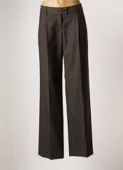 Pantalon large marron MOSCHINO pour femme seconde vue