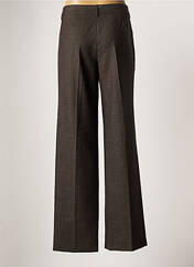Pantalon large marron MOSCHINO pour femme seconde vue