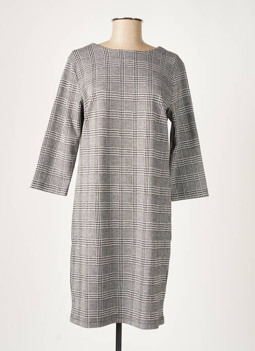 Robe mi-longue gris BRANDTEX pour femme
