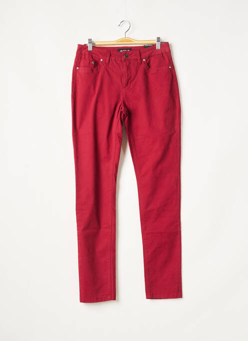 Pantalon slim rouge JENSEN pour femme