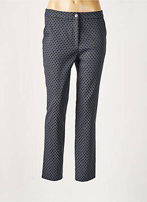 Pantalon slim stretch taille normale bleu LAUREN VIDAL femme