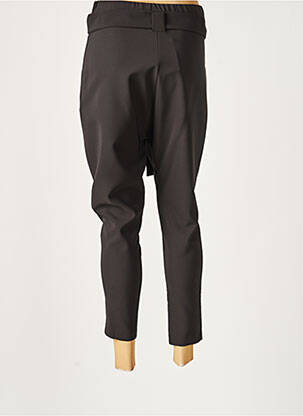 Pantalon 7/8 stretch taille normale noir LAUREN VIDAL femme