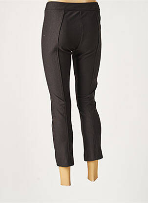 Pantalon 7/8 stretch taille normale noir LAUREN VIDAL femme