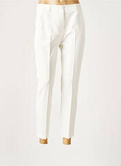 Pantalon 7/8 blanc LAUREN VIDAL pour femme seconde vue