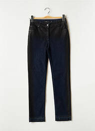 Jeans coupe slim slim noir LAUREN VIDAL femme