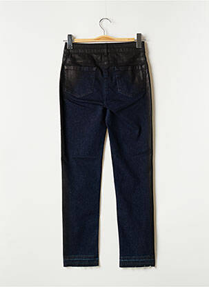 Jeans coupe slim slim noir LAUREN VIDAL femme
