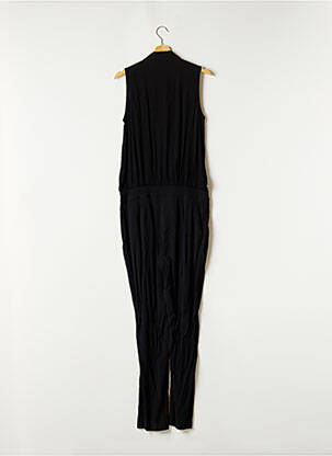 Combi-pantalon fermeture boutonnée sur le devant sans manche noir LAUREN VIDAL femme