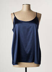 Débardeur bleu LAUREN VIDAL pour femme seconde vue