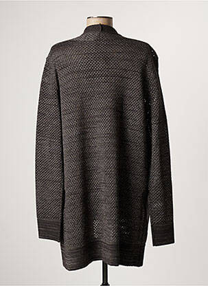 Gilet manches longues stretch gris LAUREN VIDAL femme