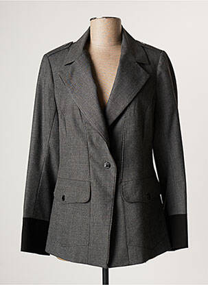 Blazer poches gris LAUREN VIDAL femme