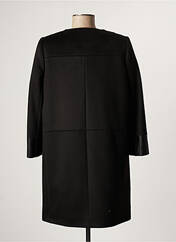 Manteau long noir LAUREN VIDAL pour femme seconde vue